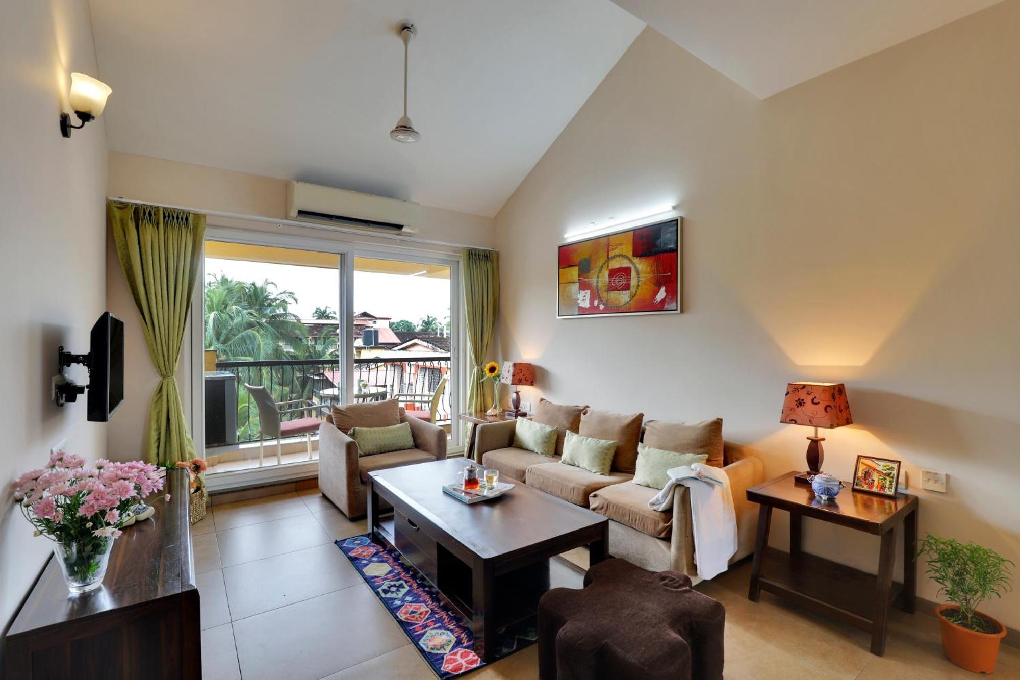 Veera Strand Park Serviced Apartments Near Калангут Экстерьер фото