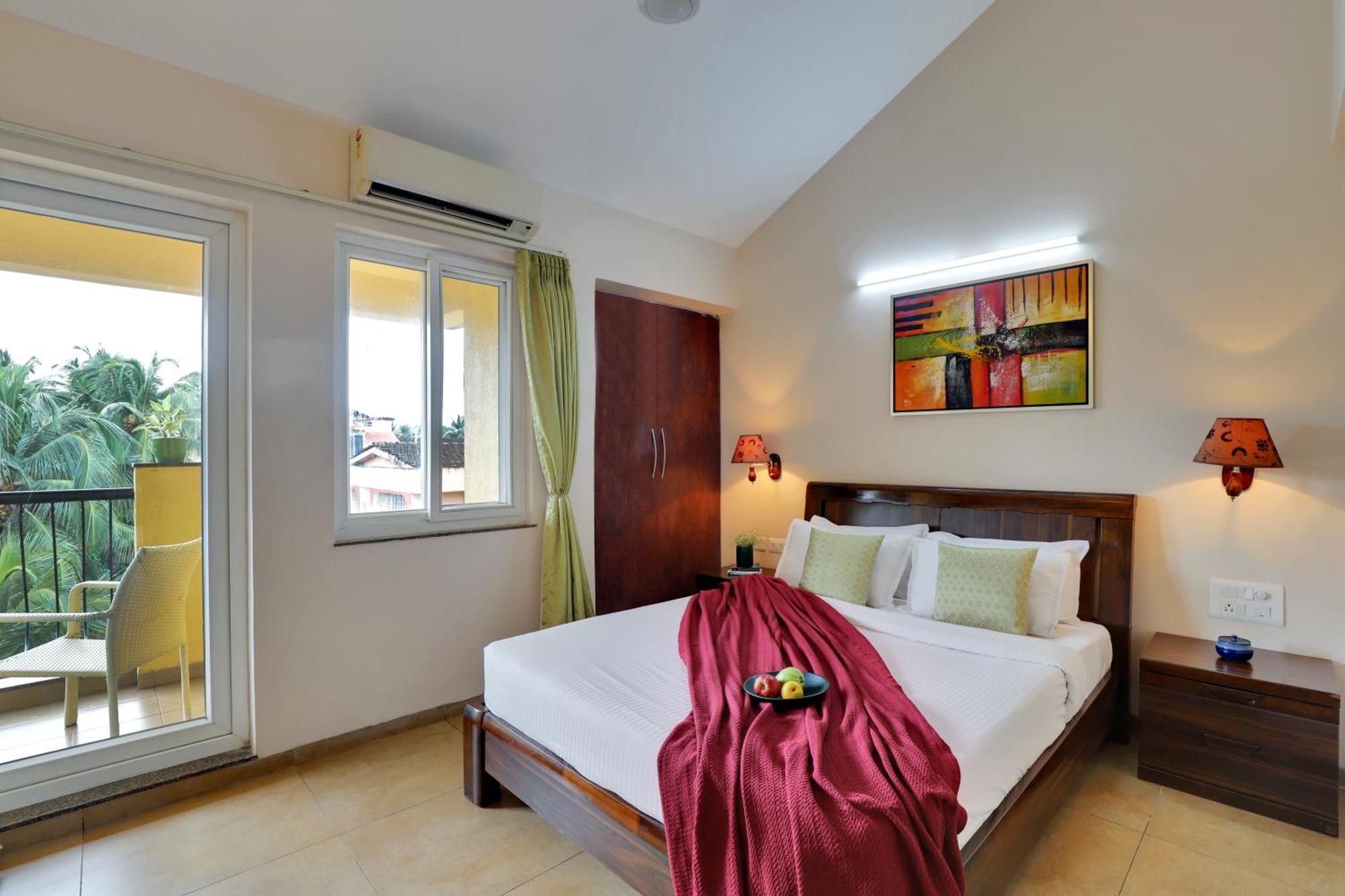 Veera Strand Park Serviced Apartments Near Калангут Экстерьер фото